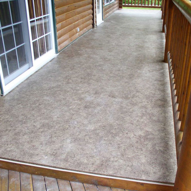 Image showing Duradek products and decking on a Patio
