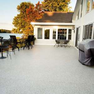 Image showing Duradek products and decking on a Sundeck